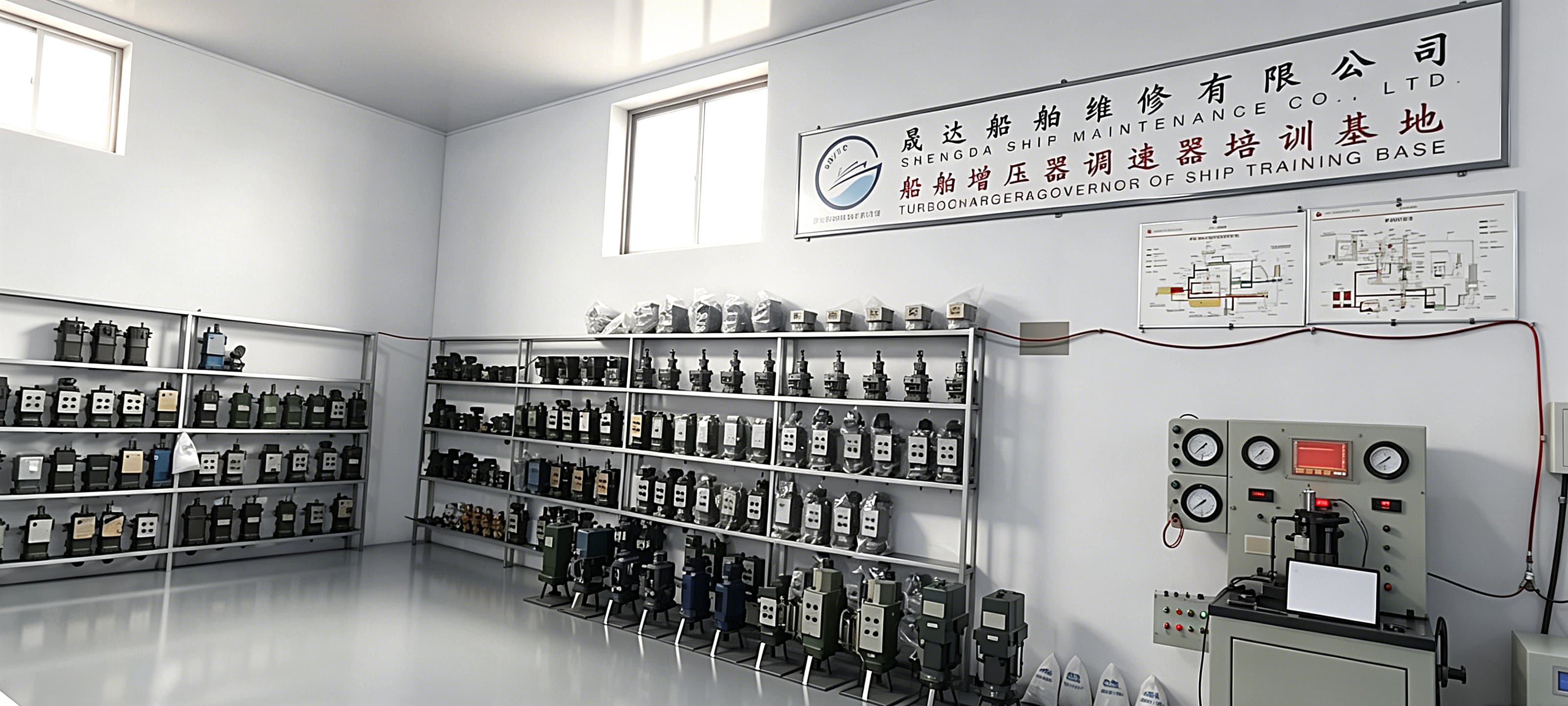 SHENGDA MARINE workshop and repair equipment