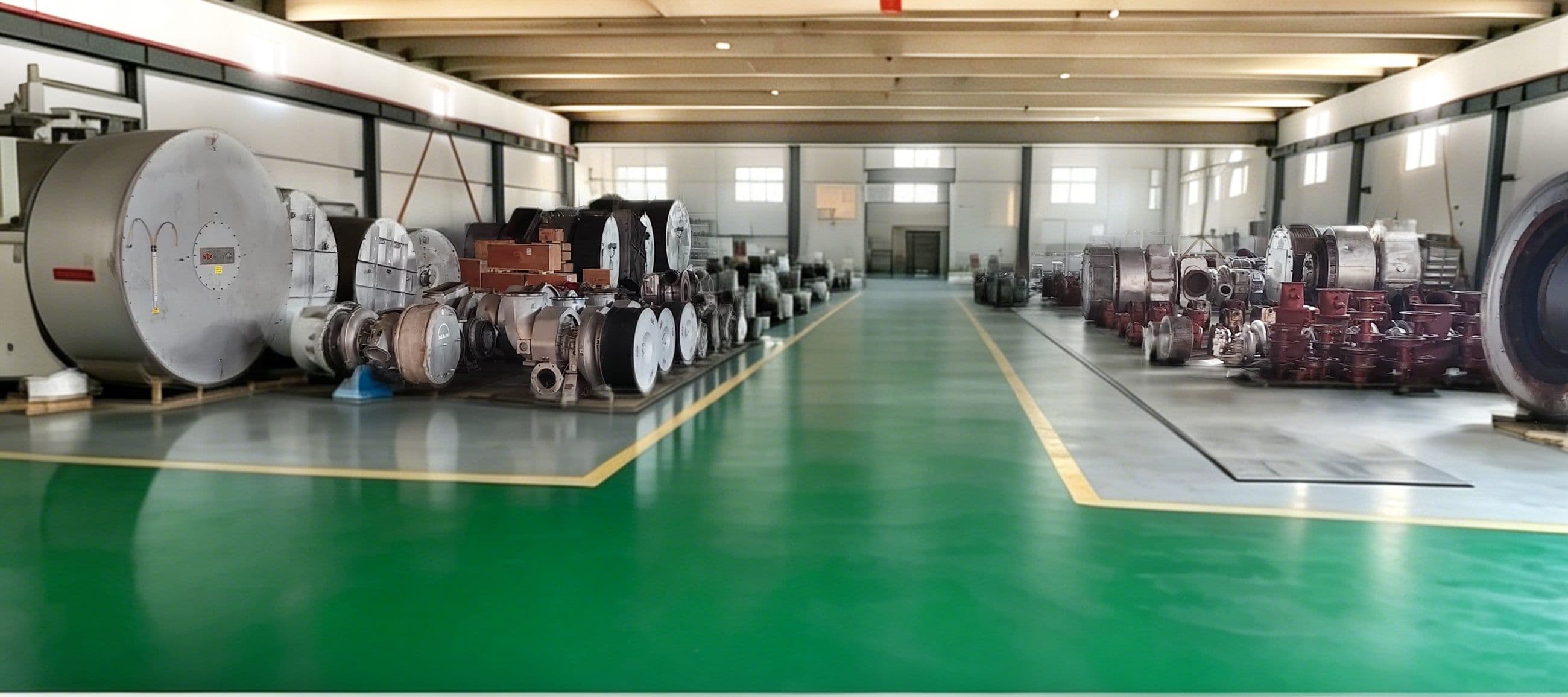 SHENGDA MARINE workshop equipment and repair capability