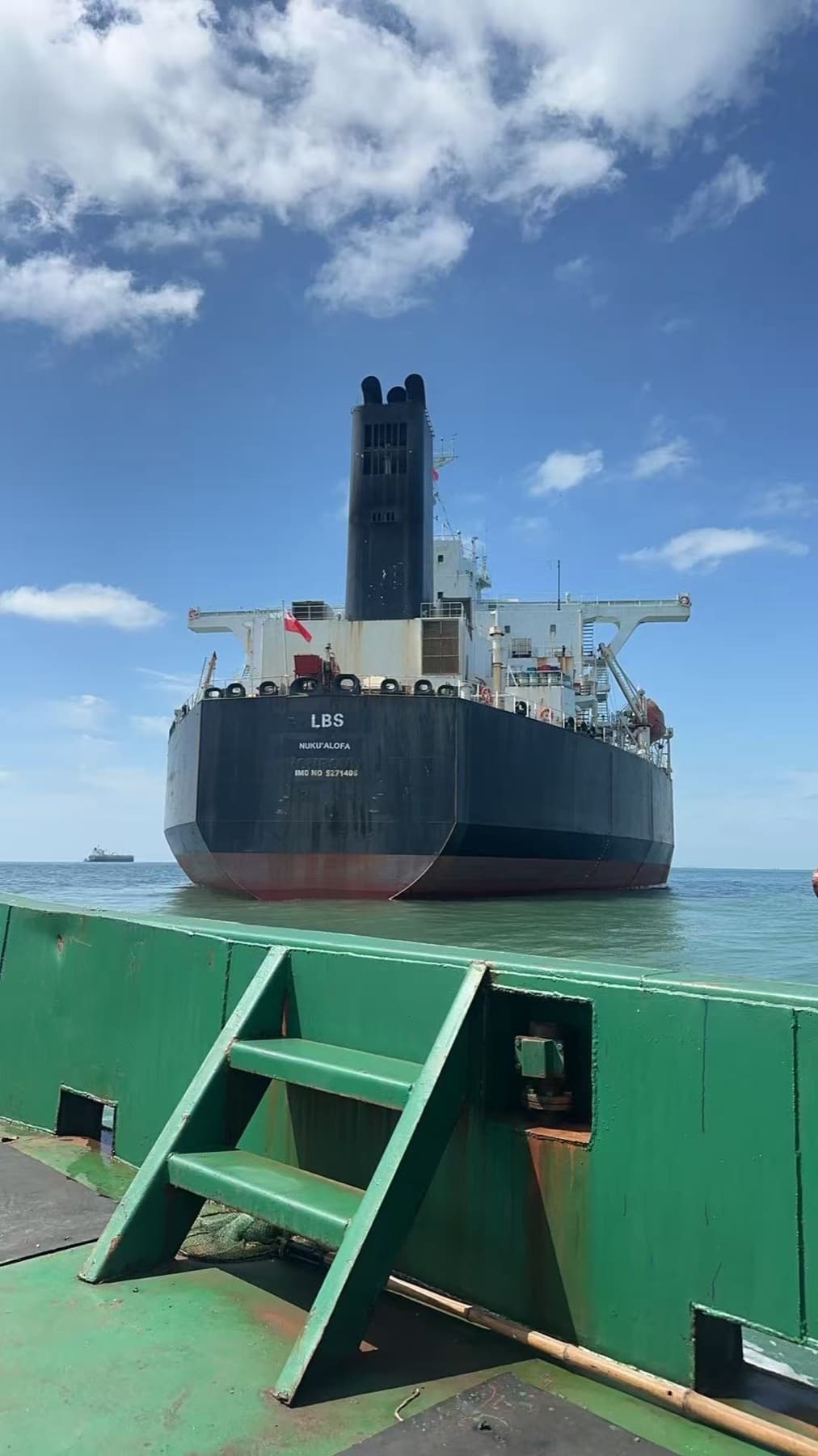 Exterior view of the LBS vessel and onboard service environment